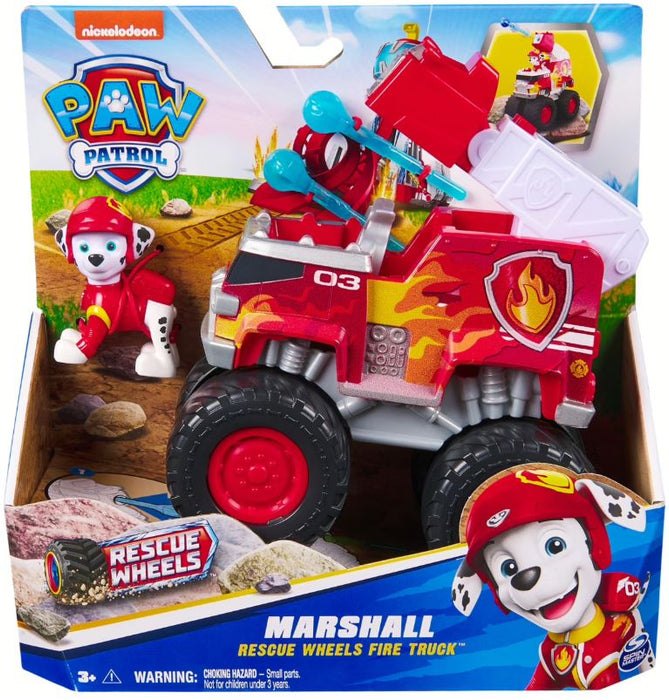 PAW PATROL Marshall Rescue Wheels Fire Truck