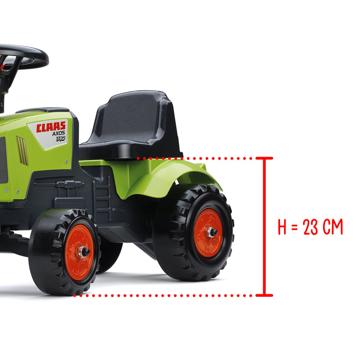 Baby Lauftraktor Claas mit Anhänger - Traptrecker