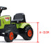Baby Lauftraktor Claas mit Anhänger - Traptrecker