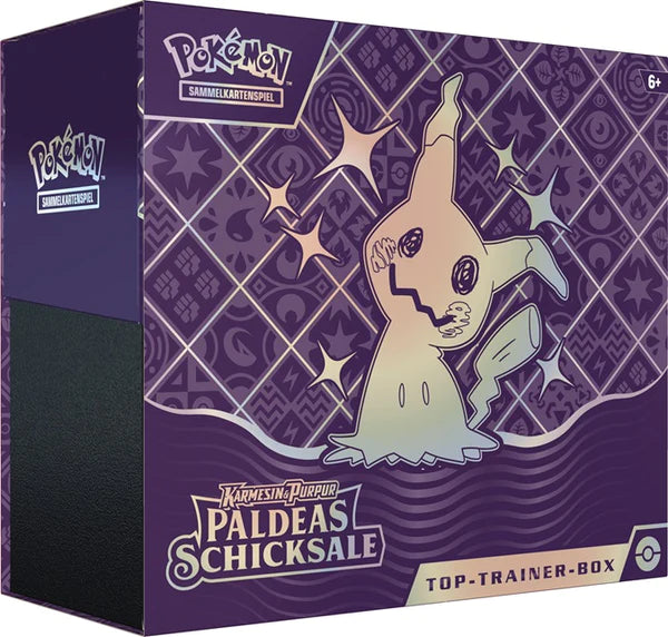 Pokémon Paldeas Schicksale Top-Trainer-Box (DE)