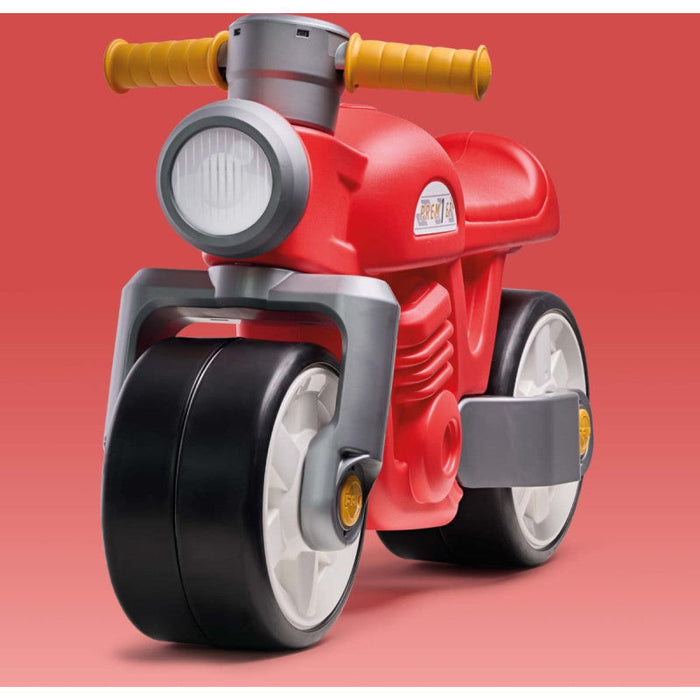 Falk Motorcycle Laufrad in Rot mit leisen Rädern