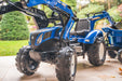 FALK - New Holland T8 Trettraktor mit Lader, Bagger und Maxi-Abstellgleis - Traptrecker