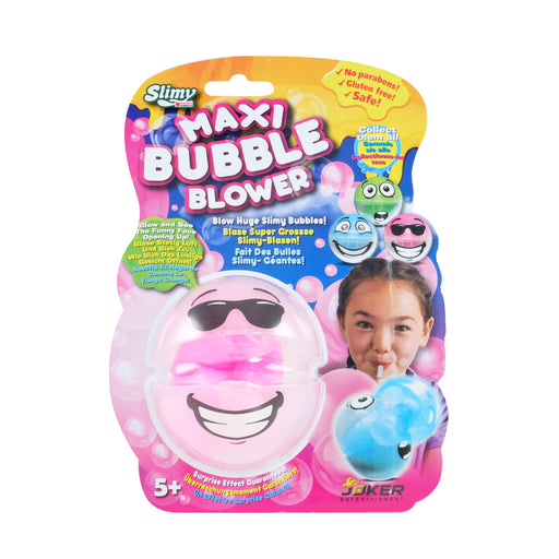 SLIMY Maxi Bubble mit Bubble-Blower - farblich sortiert - Traptrecker