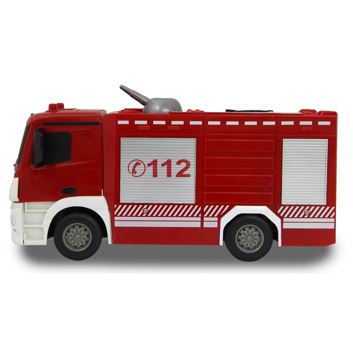 Feuerwehr TLF mit Spritzfunktion Mercedes-Benz Antos 1:26 2,4GHz