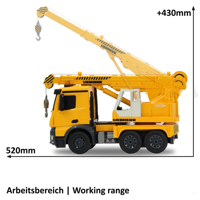 Schwerlastkran Mercedes-Benz Arocs Liebherr 1:20 2,4GHz - Traptrecker
