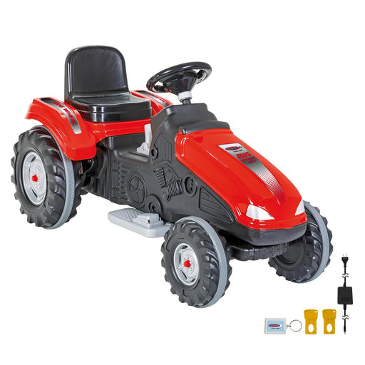 Ride-on Traktor Big Wheel 12V rot - Traptrecker