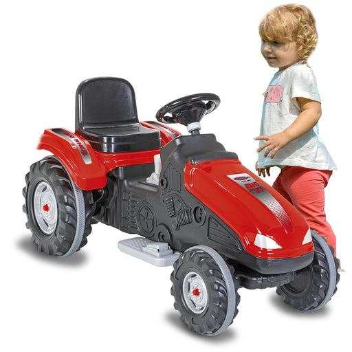 Ride-on Traktor Big Wheel 12V rot - Traptrecker