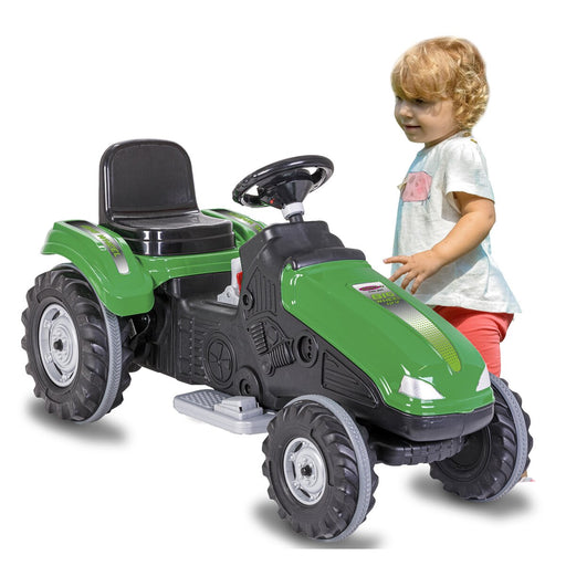 Ride-on Traktor Big Wheel 12V grün - Traptrecker