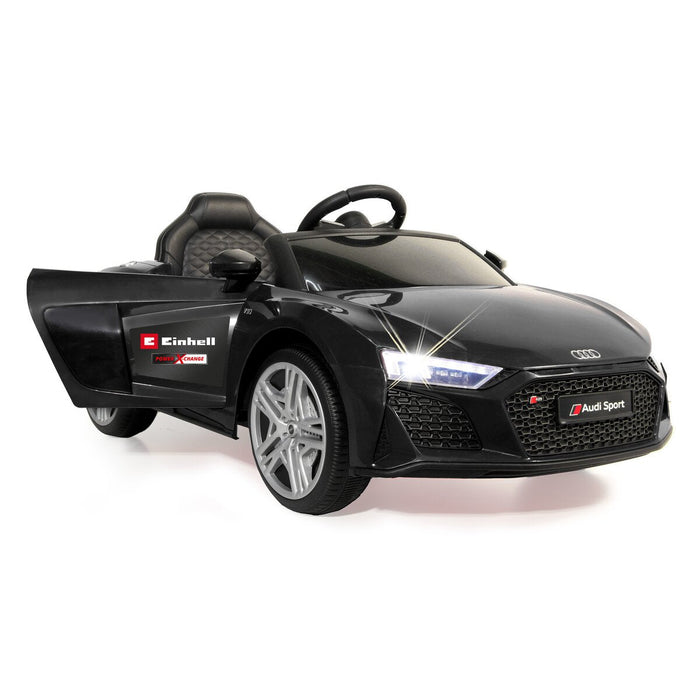 Ride-on Audi R8 Spyder 18V schwarz Einhell Power X-Change inkl. Starter Set - Traptreckerde