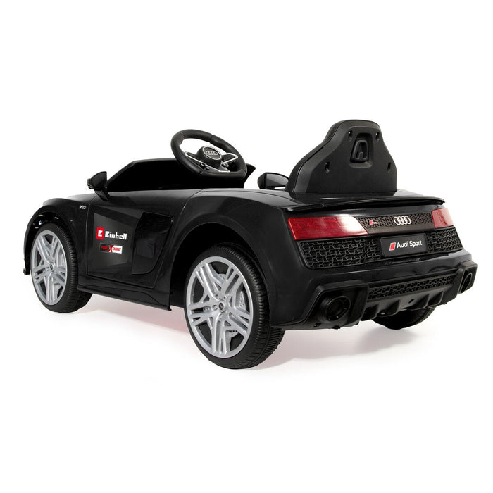 Ride-on Audi R8 Spyder 18V schwarz Einhell Power X-Change inkl. Starter Set - Traptreckerde