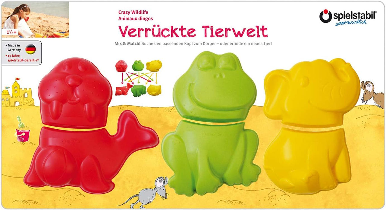 Verrückte Tierwelt Sandformen - Traptrecker