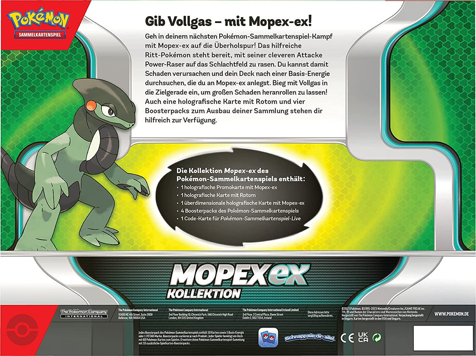Pokémon Mopex EX Kollektion Mai EX Box