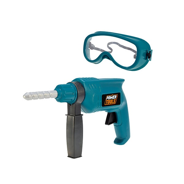 POWER TOOLS Bohrer+Schutzbrille (Werkzeug)