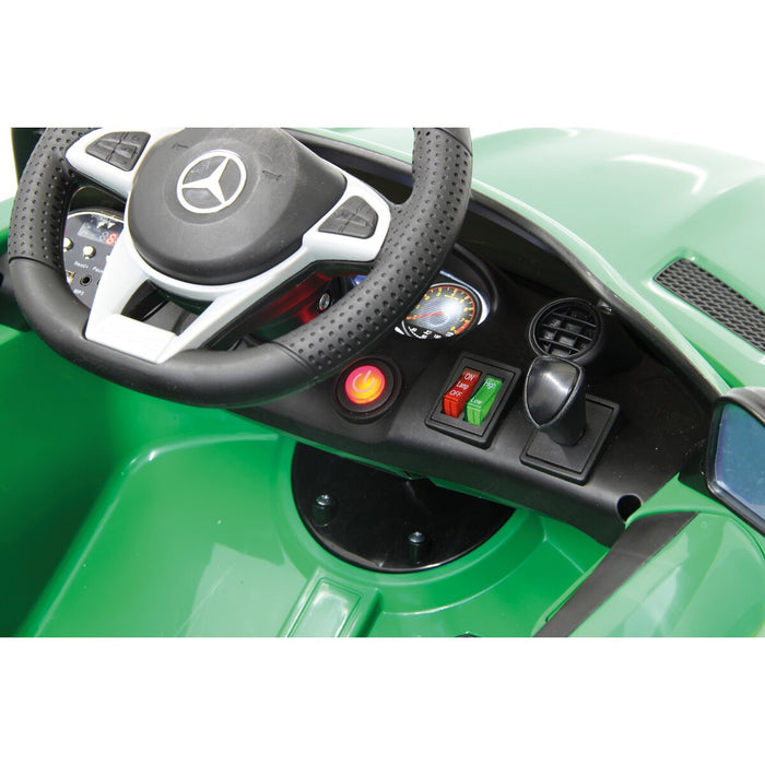 Ride-on Mercedes-AMG GT R grün 2,4GHz 12V - Traptreckerde