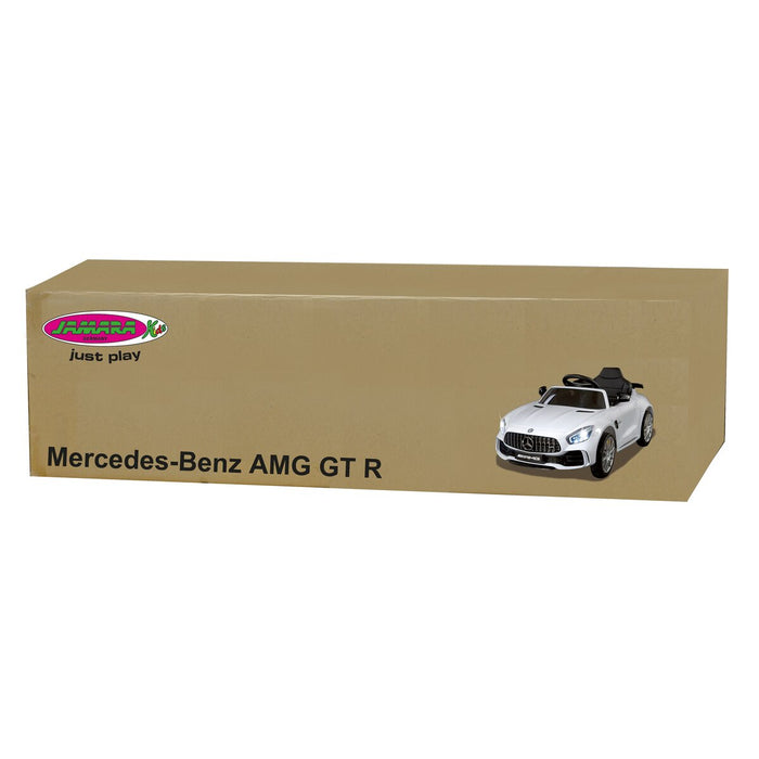 Ride-on Mercedes-AMG GT R weiß 2,4GHz 12V - Traptreckerde