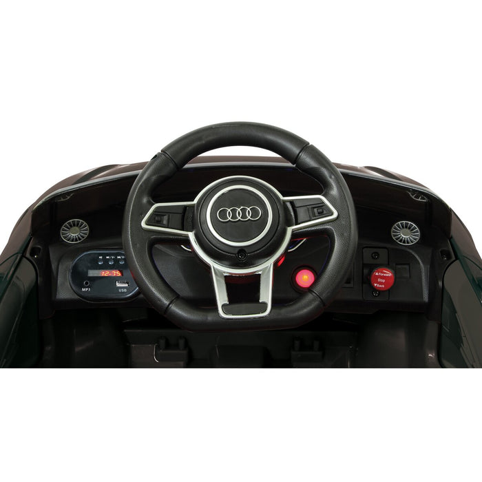 Ride-on Audi TT RS schwarz 12V - Traptreckerde