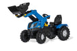 Rolly Toys Trettraktor Farmtrac New Holland mit Frontlader - Traptreckerde