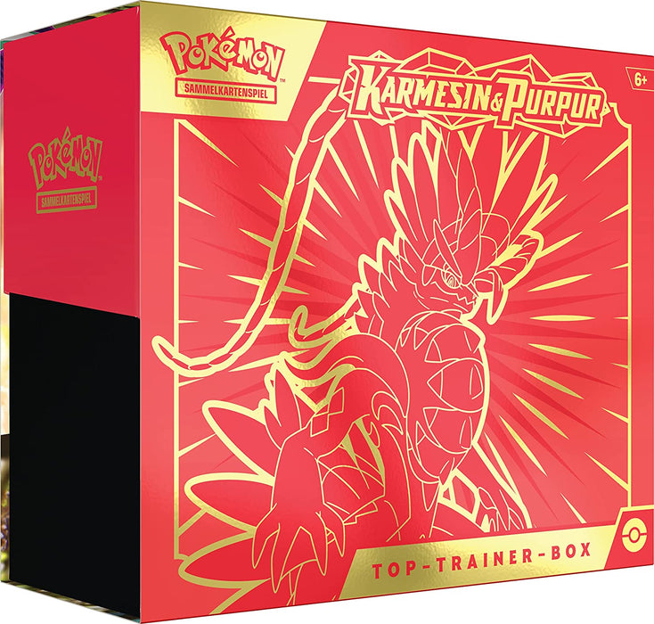 Pokémon Karmesin und Purpur Top Trainer Box (SV1DE)