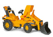 Rolly Toys Trettraktor rollyJunior CAT mit Heckbagger und Frontlader - Traptreckerde
