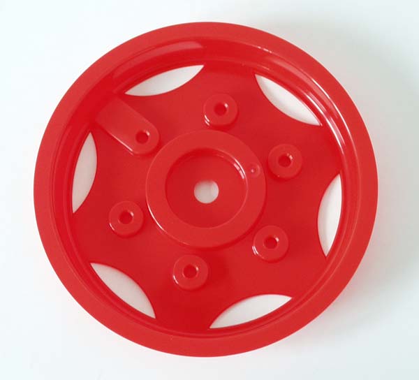 rolly toys Radblende rot für Räder 335x120 und 310x110